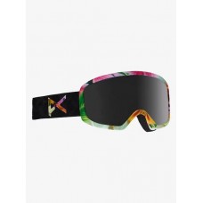 Gafas Snowboard Chica Anon Deringer Black Widow Dark Smoke
